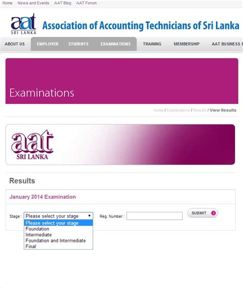AAT Sri Lanka releases exam results .
